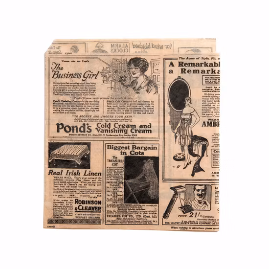 Prezzo di fabbrica Logo del marchio Carta cerata stampata personalizzata Carta da imballaggio oleata Carta da imballaggio per fiori Impermeabile